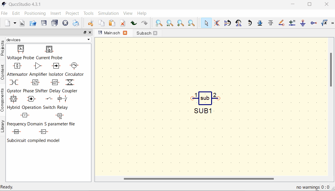 Ejecutando la simulación